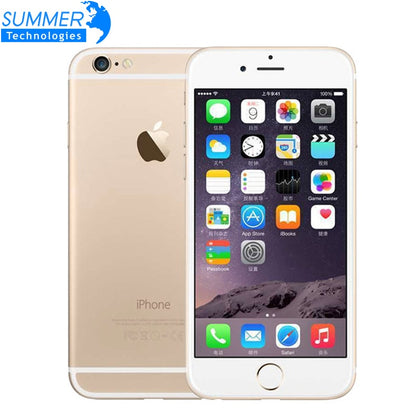 Original Unlocked Apple iPhone 6 Dual Core 1GB RAM 4.7 inch IOS Phone 8.0 MP Camera 4G LTE 16/64/128GB ROM Smartphone