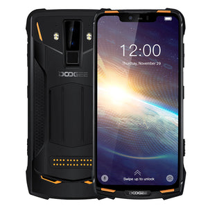 Newest DOOGEE  S90 Pro Android 9.0 Smartphone IP68 Rugged Mobile Phone Octa Core 6GB 128GB 6.18'' FHD+ Display Helio P70  16MP