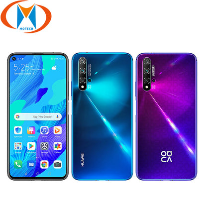 Global Version Huawei Nova 5T 8GB 128GB Mobile Phone Quad Camera 48MP 6.26" 3750mAh Dual SIM NFC  Android 4G SmartPhone