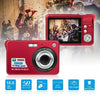 Portable Mini Digital Camera 18MP 2.7 inch TFT LCD Screen 8X Zoom Photo Video Camcorder Anti-Shake Video Camera For Kids Gift