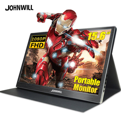 Portable monitor 15.6''4K lcd hd HDMI USB Type C display for PC laptop phone PS4-switch-XBOX 1080p gaming monitor ips screen