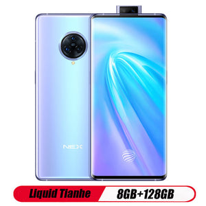 Vivo Nex 3 4G LTE Cell Phone Snapdragon 855 Plus  NFC 6.89" Super Amoled  Full Screen 44W VOOC 8GB RAM 128GB ROM Smartphone