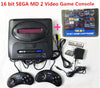16 bit SEGA MD 2 Video Game Console with US and Japan Mode Switch,for Original SEGA handles Export Russia with 196 classic games