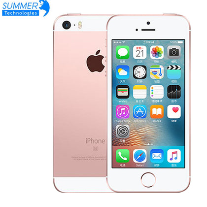 Fingerprint Apple iPhone SE Mobile Phones celular Original Unlocked Smartphone A9 Dual-core 4G LTE 2GB RAM 16/64GB ROM 4.0''