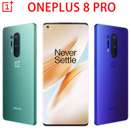 Oneplus 8 Pro 5G MobilePhone 6.78 inch Snapdragon 865 Octa Core Android10 Warp Charge  NFC Smartphone Global Firmware