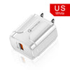 18W Quick Charge 4.0 3.0 USB Phone Charger Universal Travel Wall Fast Charging Power Adapter For Xiaomi iPhone Samsung Huawei