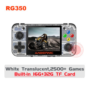 ANBERNIC RG350M Retro Games Aluminum Alloy IPS Screen PS1 gift Video Games console Emulators Handheld Game Player RG351 HDMI TV