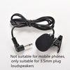 Mini 3.5mm Jack Microphone Stereo Mic For Recording Mobile Phone Studio Interview Microphone 4 pin For smartphone