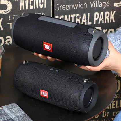 High power TG118 portable bluetooth speaker outdoor Column Computer Wireless Speakers Subwoofer BoomBox Music-Center-Radio