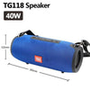 High power TG118 portable bluetooth speaker outdoor Column Computer Wireless Speakers Subwoofer BoomBox Music-Center-Radio