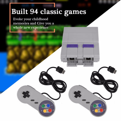 2020 Super Mini 16 BIT Built-in 94 Games Console System with Gamepad for SNES Nintendo Game Games Consoles