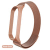 BAPICK Stainless Steel Metal Strap For Xiaomi Mi Band 4 3 Strap Smart Watch Band Mi Band 3 4 Bracelet Pulseira Miband 4 3 Strap