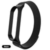 BAPICK Stainless Steel Metal Strap For Xiaomi Mi Band 4 3 Strap Smart Watch Band Mi Band 3 4 Bracelet Pulseira Miband 4 3 Strap