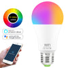 15W WiFi Smart Light Bulb RGB White Magic LamDimmable LED E27 B22 WiFi Bulbs Compatible with Amazon Alexa Google Home Smartphone