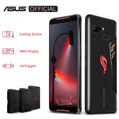 Global Version ASUS ROG Phone ZS600KL Smartphone 8GB RAM 128/512 ROM Snapdragon™ 845  Adreno™ 630 NFC Android 8.1 OTA Update