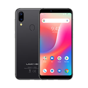 UMIDIGI A3 Android 9.0 Global Band Dual 4G 5.5"incell HD+display 2GB+16GB smartphone Quad core Face Unlock 12MP+5MP Mobile phone