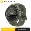 New 2020 CES Amazfit T rex T-rex Smartwatch Control Music 5ATM Smart Watch GPS/GLONASS 20 days battery life MIL-STD for Android