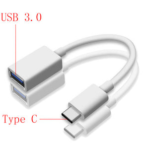 Type C USB 3.1 Male To OTG Type-A Female Adapter Cord for Android LeTV Huawei Oppo Vivo Tablet PC Samsung Smartphone