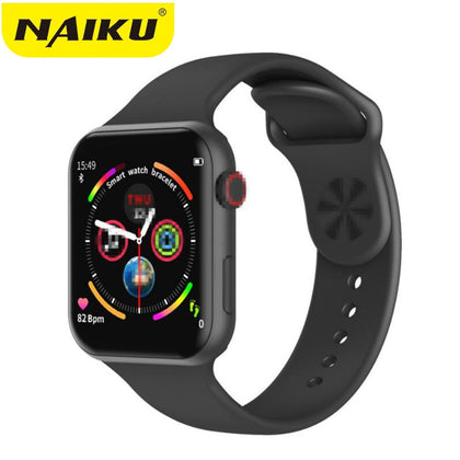 NAIKU Smart Watch F10 Full Touch Screen Heart Rate Blood Pressure Sports Tracker Fitness For Apple IOS Android PK Iwo 8 9 10 W34
