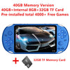 Newest 5.1 inch Handheld Portable Game Console Dual Joystick 8GB preloaded 1000 free games support TV Out video game machine