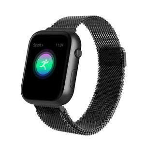 2020 Steel Men Waterproof Smart Watch Bluetooth Smartwatch Women Heart Rate MonitorLadies Fitness Tracker For Apple