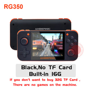 ANBERNIC New Retro Game RG350 Video Game Handheld game console MINI 64 Bit 3.5 inch IPS Screen 16G Game Player RG 350 PS1 RG350M