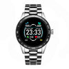 LIGE 2020 New Smart Watch Men LED Screen Heart Rate Monitor Blood Pressure Fitness tracker Sport Watch waterproof Smartwatch+Box