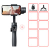 Funsnap Capture2 3 Axis Handheld Gimbal Stabilizer For Smartphone Samsung Iphone X XR 8 7 Gopro Camera Action EKEN 1 Gimbal Kit