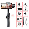 Funsnap Capture2 3 Axis Handheld Gimbal Stabilizer For Smartphone Samsung Iphone X XR 8 7 Gopro Camera Action EKEN 1 Gimbal Kit