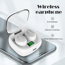 Bluetooth Earphone Wireless headphone Sport Earpiece Mini Headset Stereo Sound  In Ear IPX5 Waterproof tws 5.0   power display