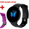 DOOLNNG 2020 D19 Smart Watch women Heart Rate Blood Pressure Health SmartWatch Men Bluetooth Watch Wristband Fitness Tracker