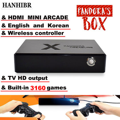 Pandora box 3D mini arcade console 3160 in 1 game video game moonlight treasure box 2D retro game PS1 3D game box 1500 in 1 game