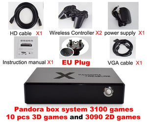 Pandora box 3D mini arcade console 3160 in 1 game video game moonlight treasure box 2D retro game PS1 3D game box 1500 in 1 game