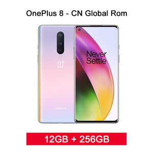 In Stock Global Rom Oneplus 8 5G Smartphone Snapdragon 865 Octa Core 8GB 128GB 6.55'' 3120x1440 90Hz Android 10 30W Charger NFC