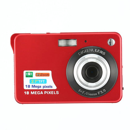 2.7 inch 18MP 720P Children Portable Mini Digital Camera 8XZoom TFT LCD Screen Video Camcorder Anti-Shake Photo Camera Kids Gift