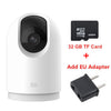 Xiaomi Smart Camera PTZ Pro 360 Angle 2K 1296P Bluetooth Gateway Build-in AI Monitoring 2.4GHz/5GHz WiFi IP Webcam Home Security