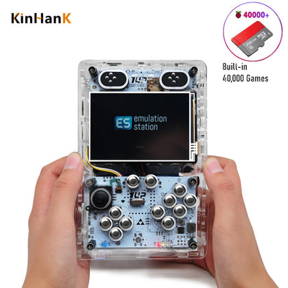 3.5 Inch Video Game Consoles 1 Up pi Boy XL HDMI Output Raspberry Pi 3B Handheld Retro Game Player Pi-Boy Built-in 10000 Games